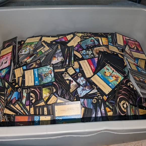 Lorcana lot of 550 mixed cards - Picture 2 of 3